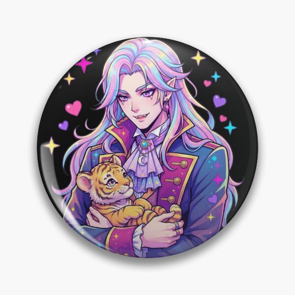 Item preview, A vampire is carrying a tiger cub. designed and sold by PP&RAINBOW SHOP.