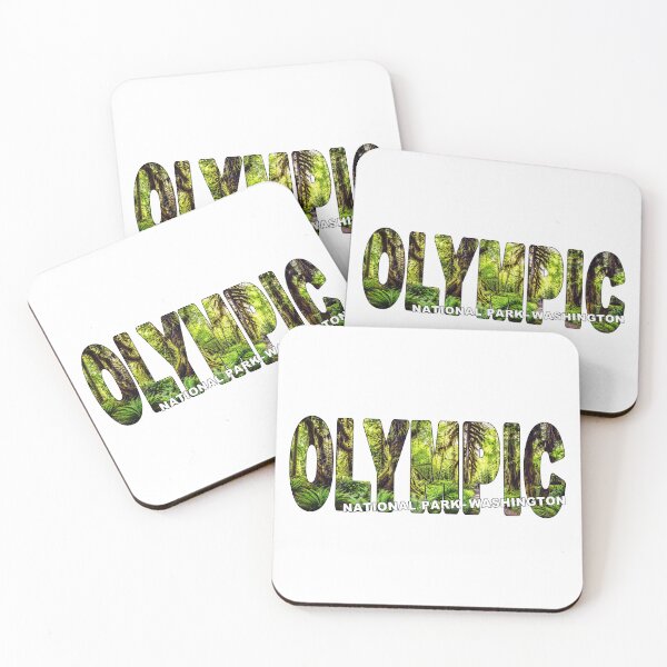 Item preview, OLYMPIC National Park Washington - Hall of Mosses Trail Forks USA designed and sold by Adam Gormley.