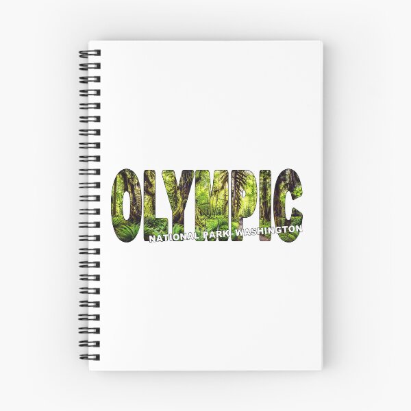 Item preview, OLYMPIC National Park Washington - Hall of Mosses Trail Forks USA designed and sold by Adam Gormley.