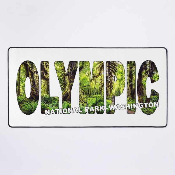 Item preview, OLYMPIC National Park Washington - Hall of Mosses Trail Forks USA designed and sold by Adam Gormley.