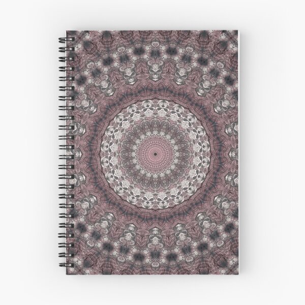 Item preview, Gothic Skull Mandala Kaleidoscope | Dark Spider Web Occult Pattern | Macabre Gothic Art designed and sold by cr6zym1nd.
