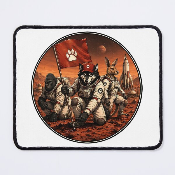 Item preview, The Red Planet Mission designed and sold by Mangurrian Shop.
