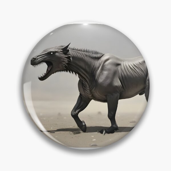 Item preview, Dark Fantasy Creature Horse Art | Creepy Mutant Animal Horror Illustration designed and sold by Bhaskar Digital Art.
