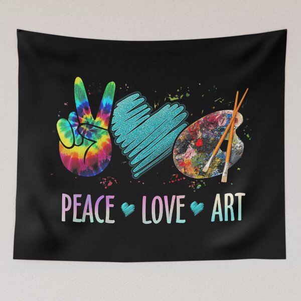 Item preview, Paz Amor Arte Pintura Paleta Profesor de Arte designed and sold by CherylCGarrison.