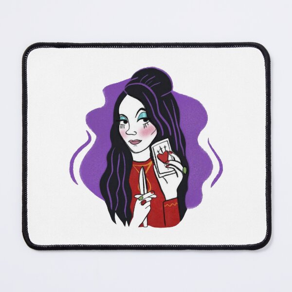Item preview, Mystic Fortune Teller Cute Witchy Tarot Card Reader Art designed and sold by ChromaFeed.