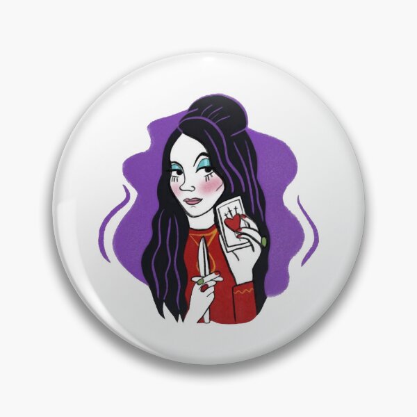 Item preview, Mystic Fortune Teller Cute Witchy Tarot Card Reader Art designed and sold by ChromaFeed.