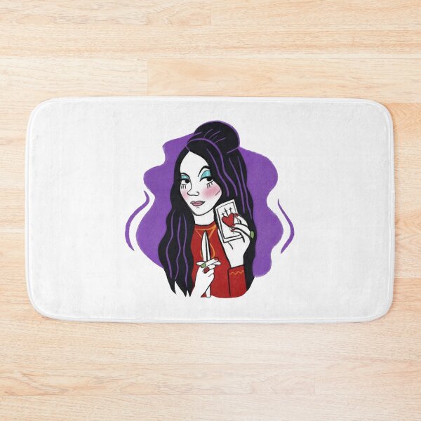 Item preview, Mystic Fortune Teller Cute Witchy Tarot Card Reader Art designed and sold by ChromaFeed.