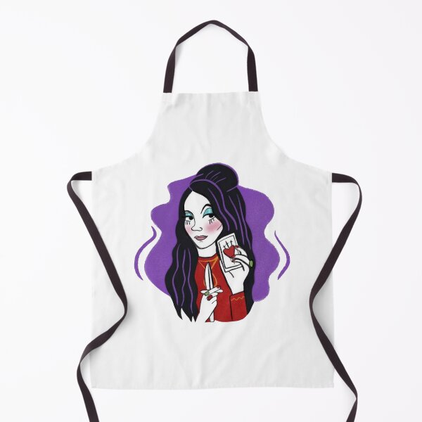 Item preview, Mystic Fortune Teller Cute Witchy Tarot Card Reader Art designed and sold by ChromaFeed.