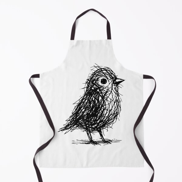Item preview, Minimal Line Art Minimalist Abstract Sketch Scribble Bird designed and sold by CherylCGarrison.