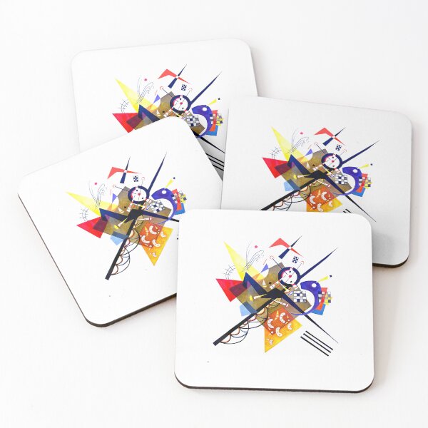 Item preview, Kandinsky On White II 1923 Artwork designed and sold by CherylCGarrison.