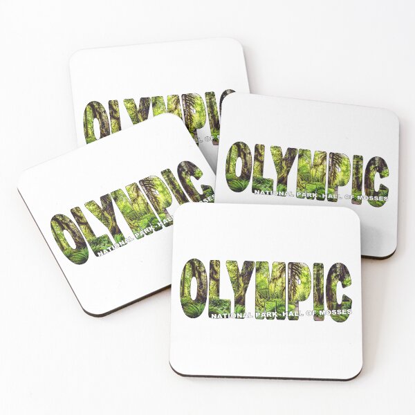 Item preview, OLYMPIC National Park Hall of Mosses - Washington State Forks USA designed and sold by Adam Gormley.