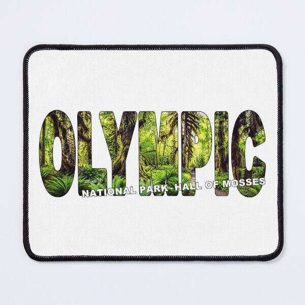 Item preview, OLYMPIC National Park Hall of Mosses - Washington State Forks USA designed and sold by Adam Gormley.