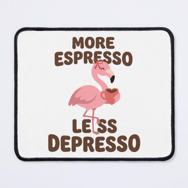 Item preview, More Espresso Flamingo Coffee Pun Caffeine Graphic Novelty Comfort Colors Crop Top designed and sold by CherylCGarrison.