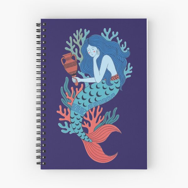 Item preview, Greek Mythology Mermaid Amphora Vase designed and sold by capricedefille.