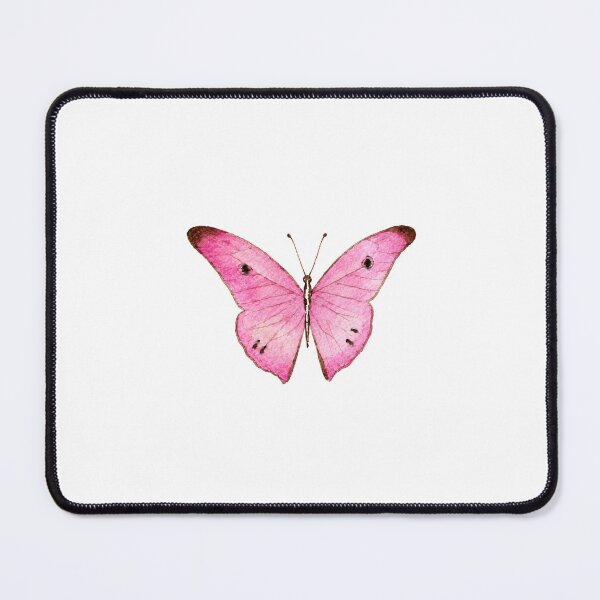Item preview, Pastel Pink Butterfly Aesthetic Watercolor Art designed and sold by Mvicen.