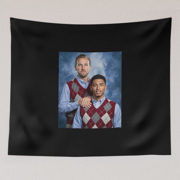 Item preview, England Soccer-Harry Kane Jude Bellingham Step Bro Funny designed and sold by PatrickRobbin.
