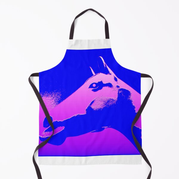 Item preview, Horse in pink and blue designed and sold by Dlt1981.