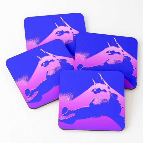 Item preview, Horse in pink and blue designed and sold by Dlt1981.