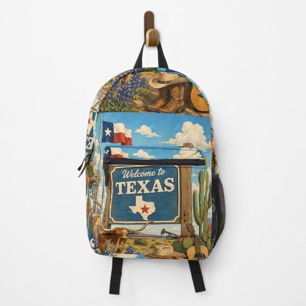 Item preview, Welcome to Texas Vintage Travel Poster designed and sold by LuluLeb.