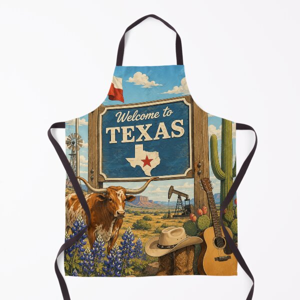Item preview, Welcome to Texas Vintage Travel Poster designed and sold by LuluLeb.