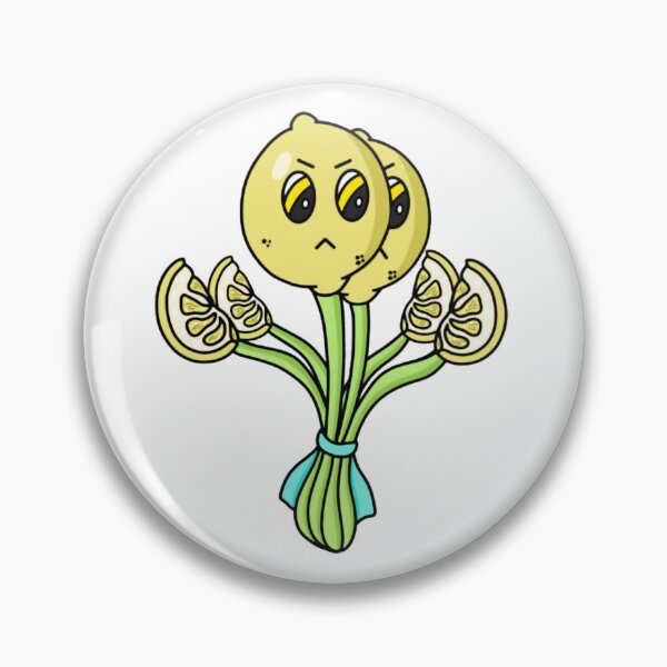 Item preview, Lemon Bouquet Cute Sad Yellow Fruit Cartoon Illustration designed and sold by Artisticallyles.