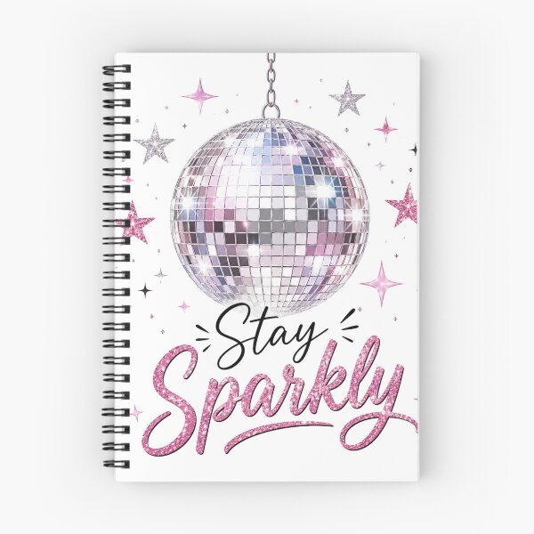 Item preview, Stay Sparkly Disco Ball with Stars designed and sold by PriyankaSonara.