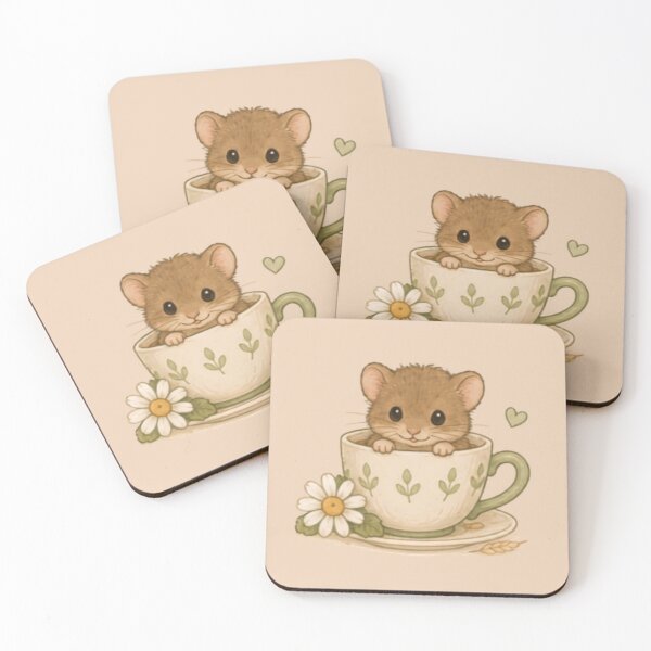 Item preview, Teacup Harvest Mouse designed and sold by MellowMunchkins.