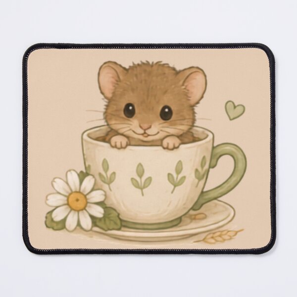 Item preview, Teacup Harvest Mouse designed and sold by MellowMunchkins.