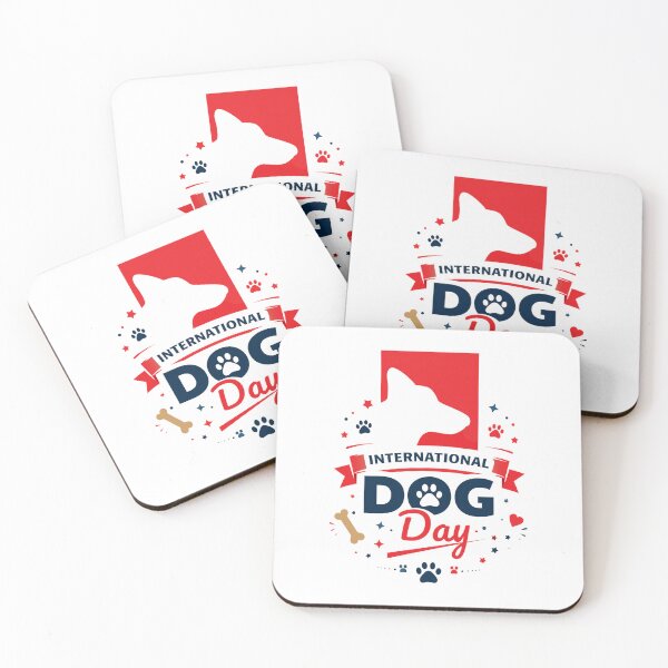 Item preview, International Dog Day Celebration designed and sold by OlyvieArt.