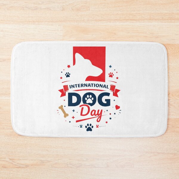 Item preview, International Dog Day Celebration designed and sold by OlyvieArt.