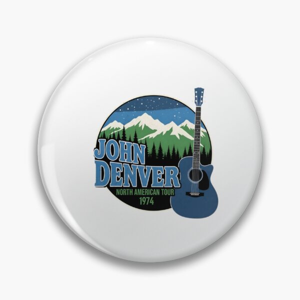 Item preview, John Denver North American Tour 1974 Landscape Acoustic Guitar designed and sold by Trantranpeter.