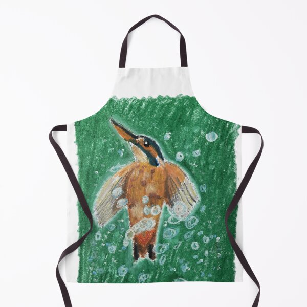 Item preview, Kingfisher designed and sold by woodland-towers.