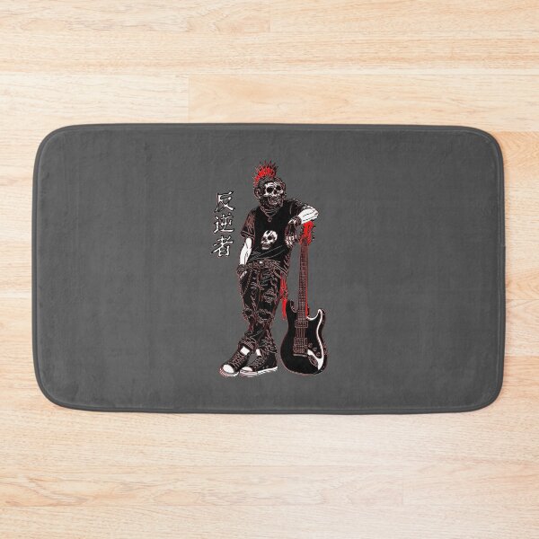 Item preview, Punk Skull Monkey with Electric Guitar – Urban Rock Graphic designed and sold by 4rpixs.