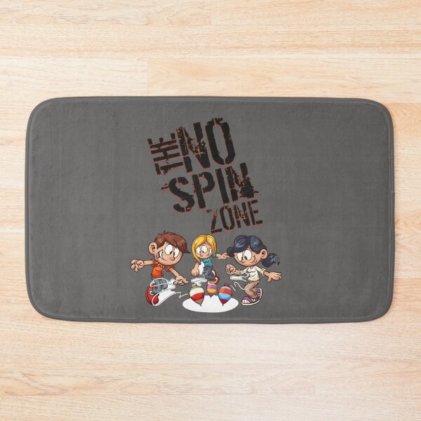 Item preview, No Spin Zone | Funny Spinning Top Retro Kids Design designed and sold by Jen.Lou.