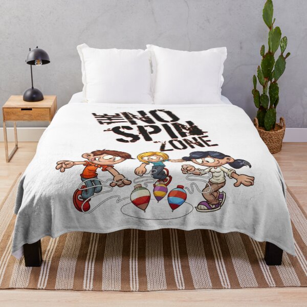 Item preview, No Spin Zone | Funny Spinning Top Retro Kids Design designed and sold by Jen.Lou.
