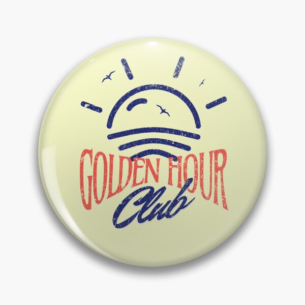 Item preview, Retro Golden Hour Club Aesthetic Sun Shirt - Distressed Vintage Sunset Beach Tee designed and sold by illeN-Art-World.