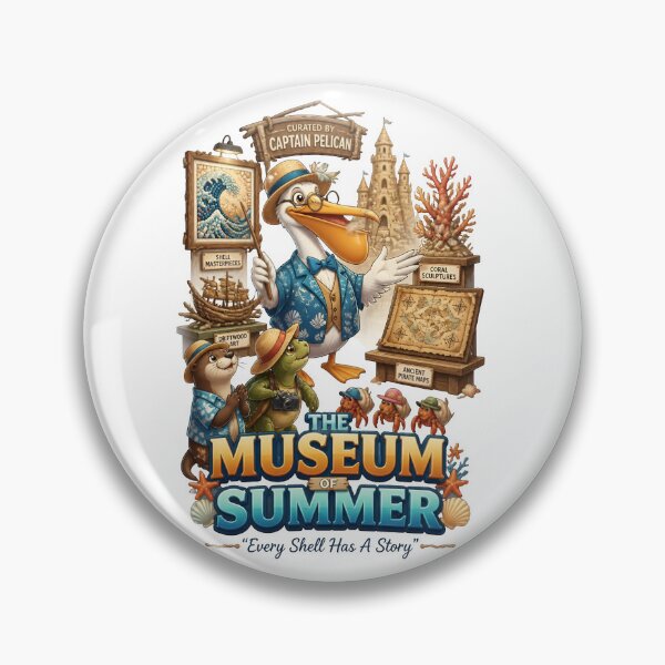 Item preview, Museum Of Summer Pelican Curator designed and sold by Sovereign Supply Co..