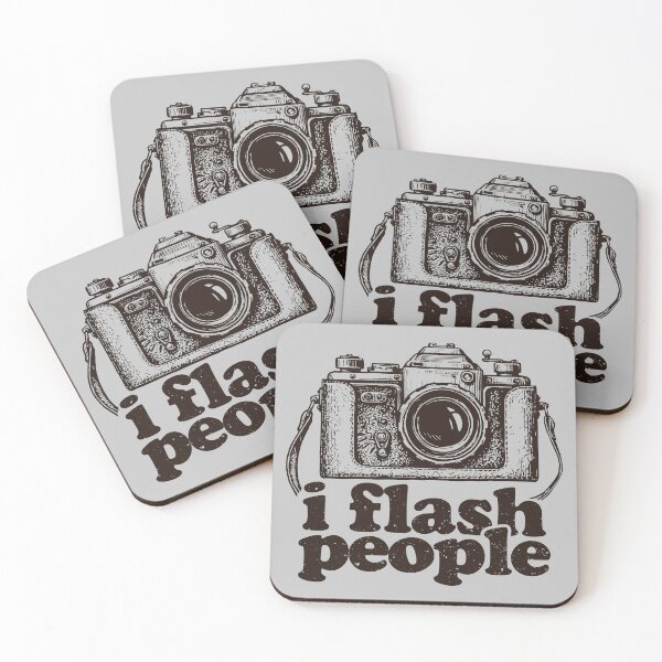 Item preview, I Flash People  - Funny Camera Photography Lover designed and sold by keviacevarya.