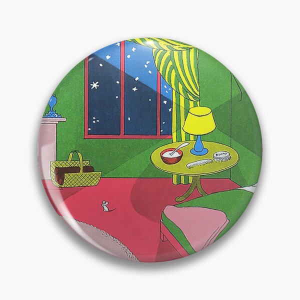 Item preview, Colorful Retro Bedroom Night designed and sold by angelinesan.