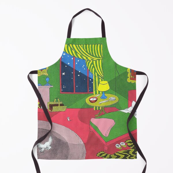 Item preview, Colorful Retro Bedroom Night designed and sold by angelinesan.
