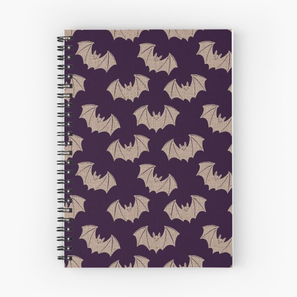 Item preview, Gothic Folk Bat Halloween Midnight Black Pattern Design designed and sold by DColourMuse.