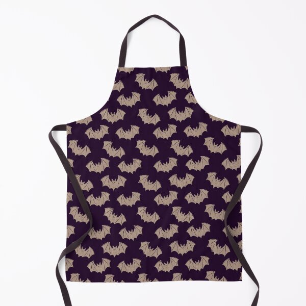 Item preview, Gothic Folk Bat Halloween Midnight Black Pattern Design designed and sold by DColourMuse.