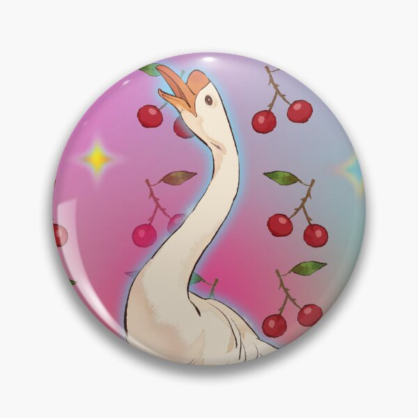 Item preview, Silly Goose Ulta colorful rainbow pattern with cherries LGBTQ designed and sold by mooncakekaro.