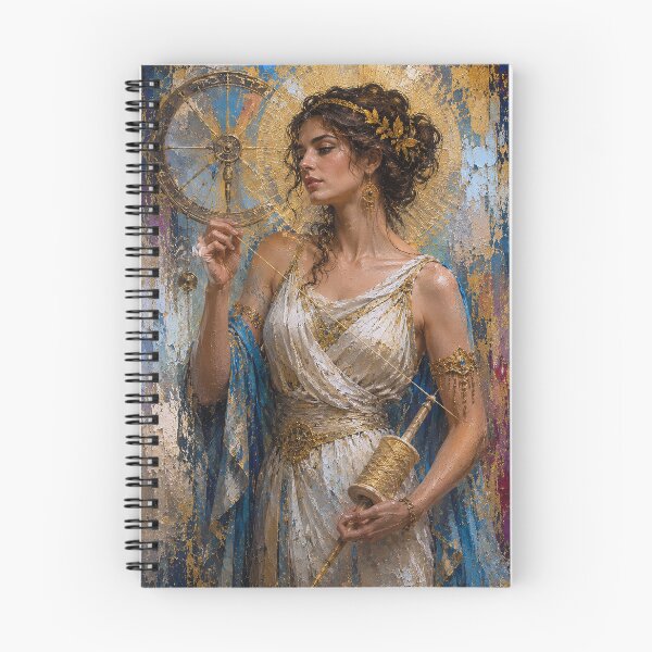 Item preview, Ancient Greek mythology Lachesis painting designed and sold by GalleryKauffeld.