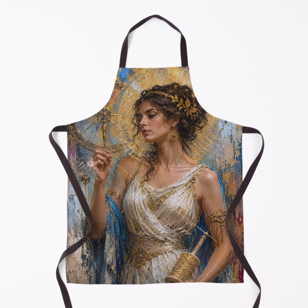 Item preview, Ancient Greek mythology Lachesis painting designed and sold by GalleryKauffeld.