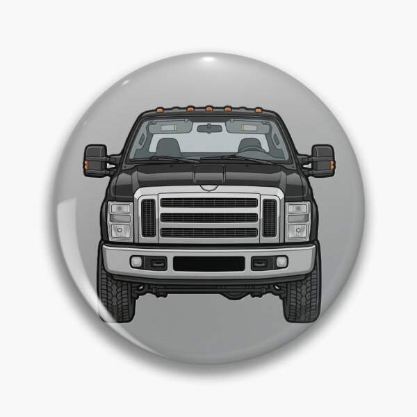 Item preview, Black Heavy Duty American Pickup Truck Illustration designed and sold by Late Theory.