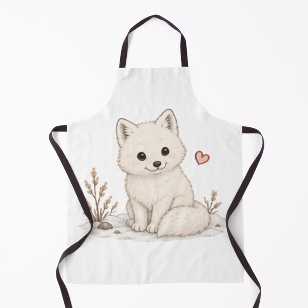 Item preview, Snowy Friend Cute Arctic Fox designed and sold by MellowMunchkins.