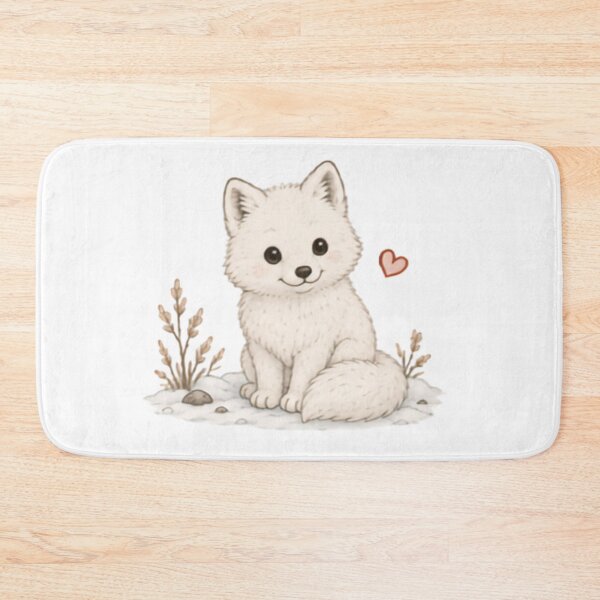 Item preview, Snowy Friend Cute Arctic Fox designed and sold by MellowMunchkins.