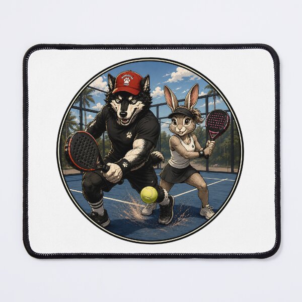 Item preview, Wolf and Bunny Court Partners designed and sold by Mangurrian Shop.