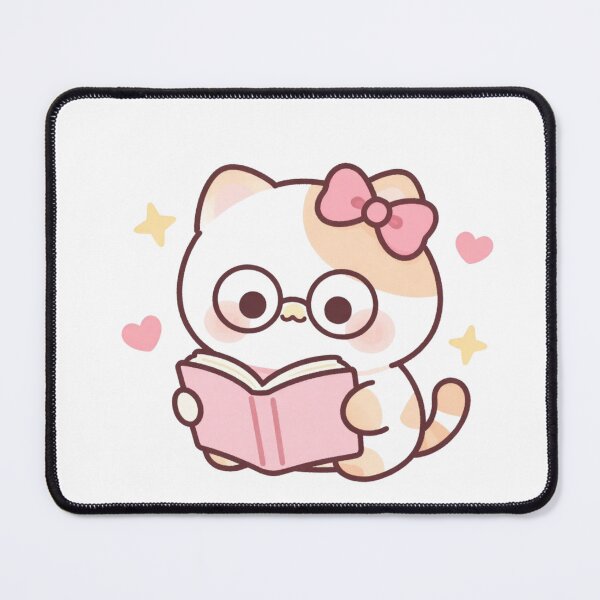 Item preview, Cute Cat Reading Book T-Shirt | Just One More Chapter Cat Lover Tee, Kawaii Bookworm Kitten Shirt, Pastel Aesthetic Bookish Gift designed and sold by Good Day Design.